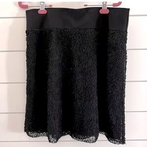 Ann Taylor A-Line Rosette Skirt NEW